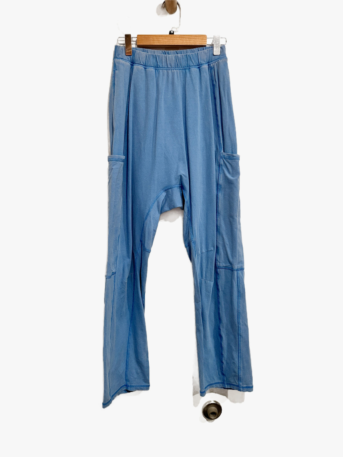 Free People Movement Hot Shot Pants in Riviera Blue - XS