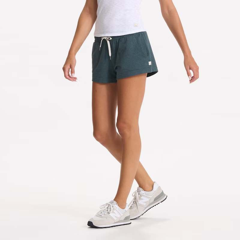 Vuori Halo Performance Shorts in Stone Heather - XS