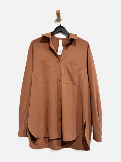 Alo Yoga NWT Mauve Dreamscape Button Down - Small