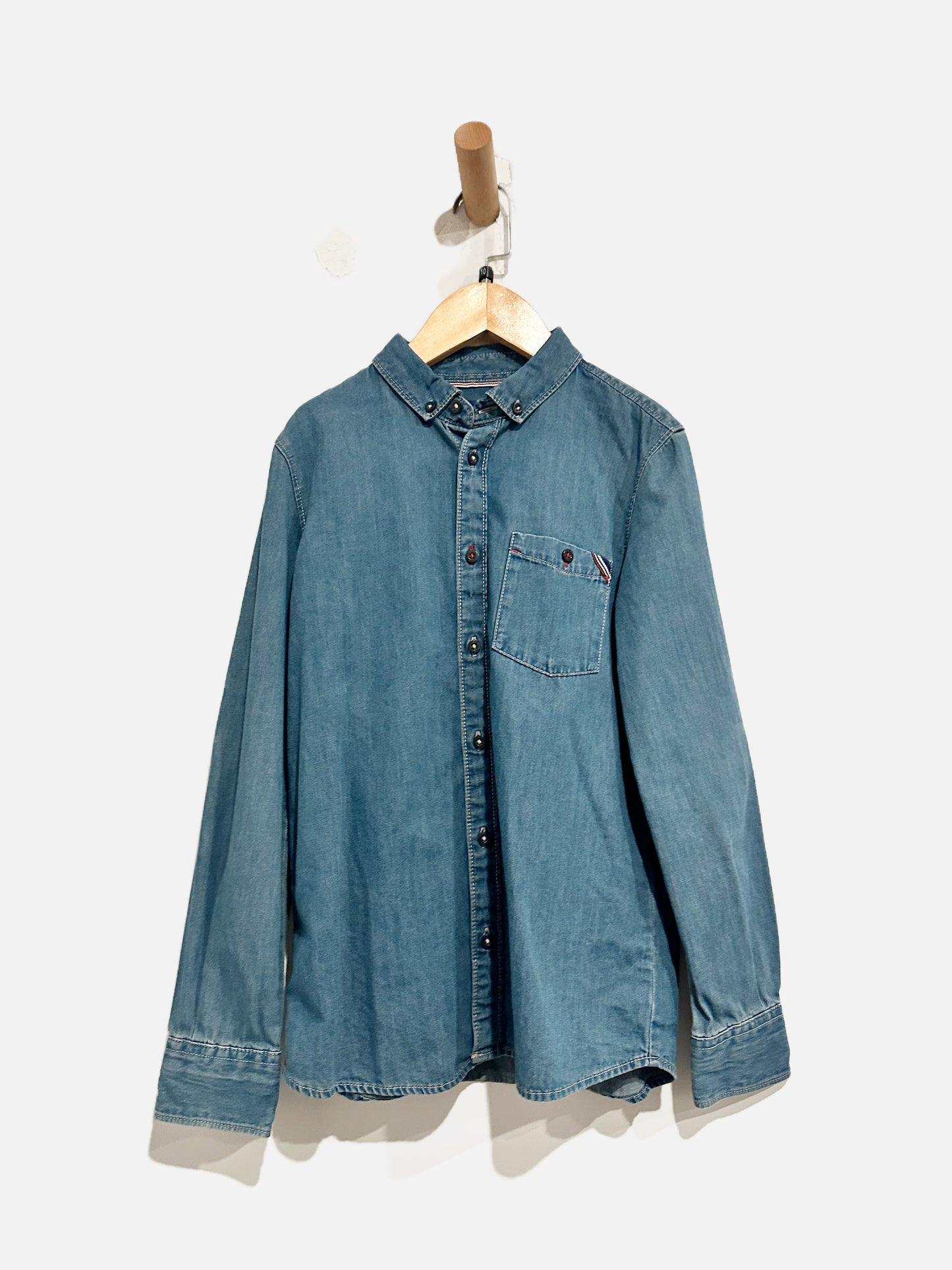 Okaidi Chambray LS Button Down - 10