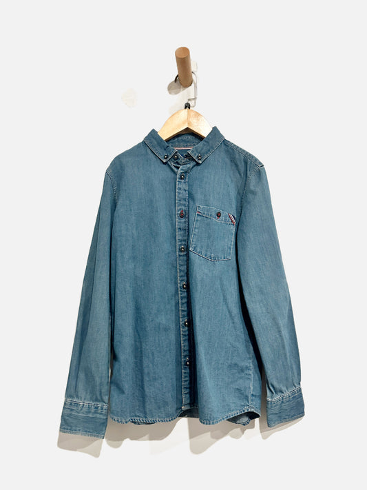 Okaidi Chambray LS Button Down - 10