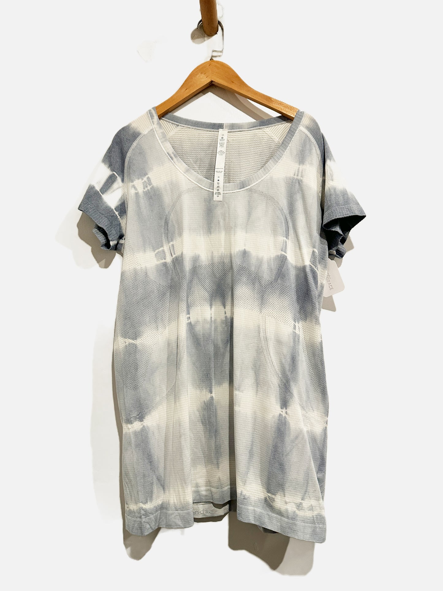 Lululemon Blue Tie Dye Swiftly Tech SS Tee - 12