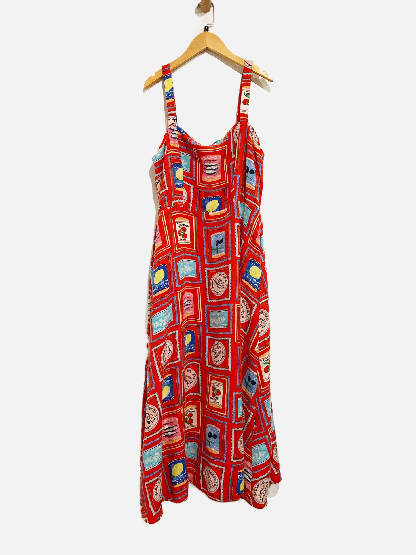 Loft Floral Strapless Midi Dress - 10