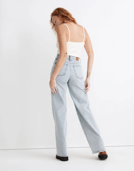 Madewell Superwide-Leg Jeans in Hollyhurst Wash - 24