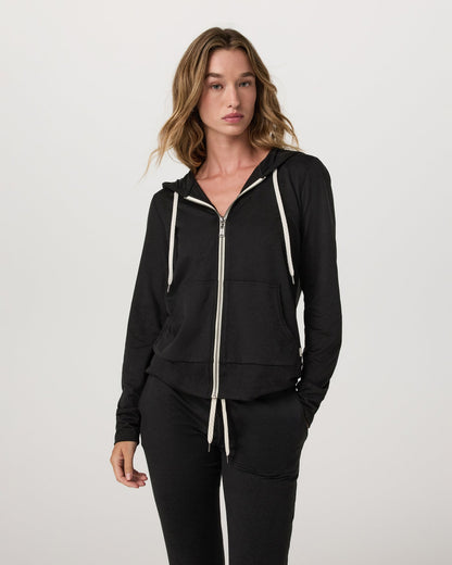Vuori Halo Performance Hoodie 2.0 in Black - Medium