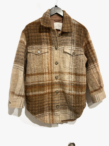 Wilfred Free The Ganna Plaid Shirt Jacket - Small