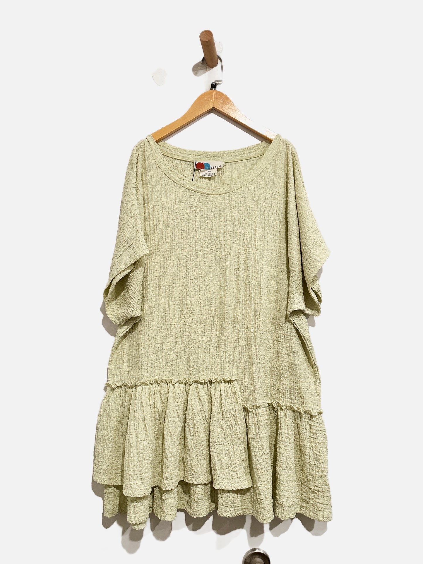 Free People Beach Marni Ruffled Tunic - Small