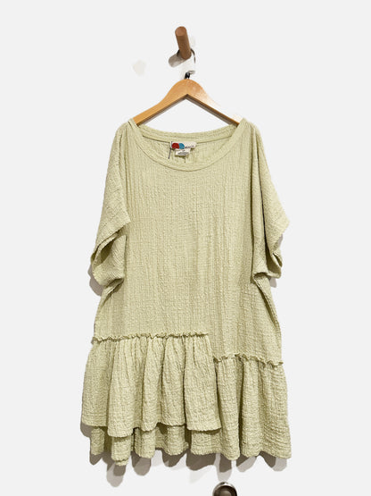Free People Beach Marni Ruffled Tunic - Small