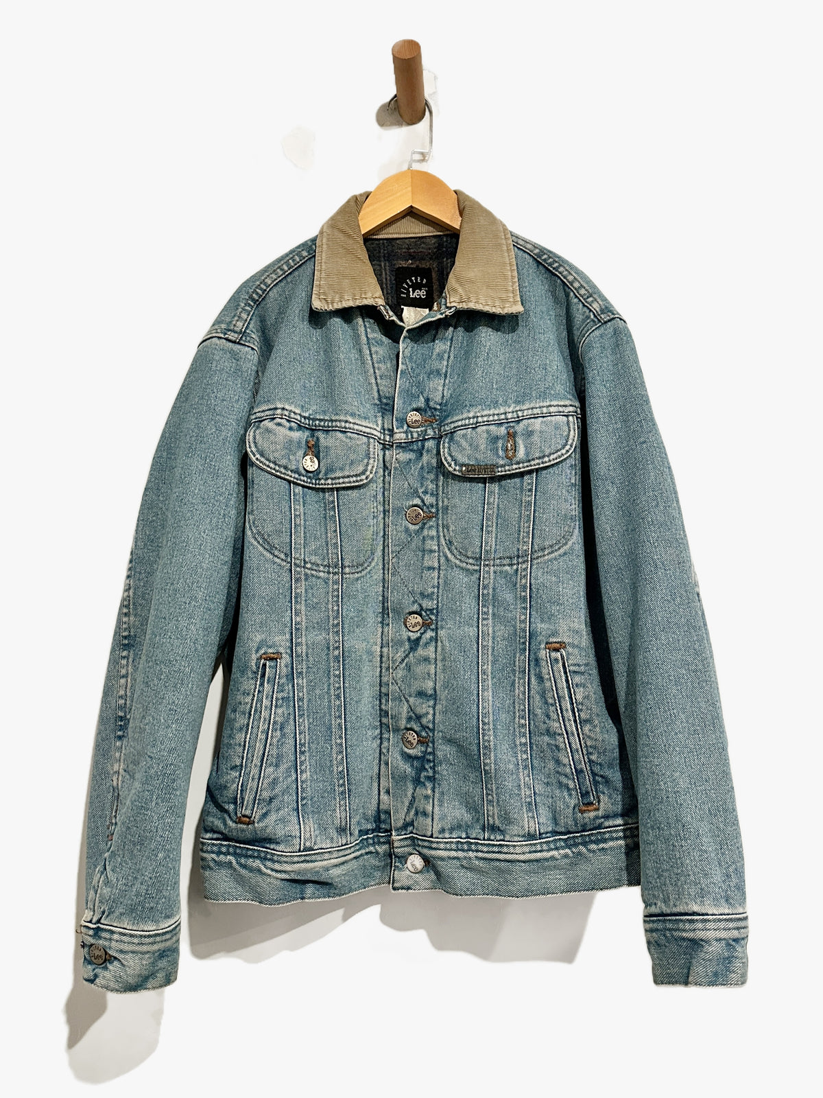 Riveted Lee Vintage Denim Jacket - Small