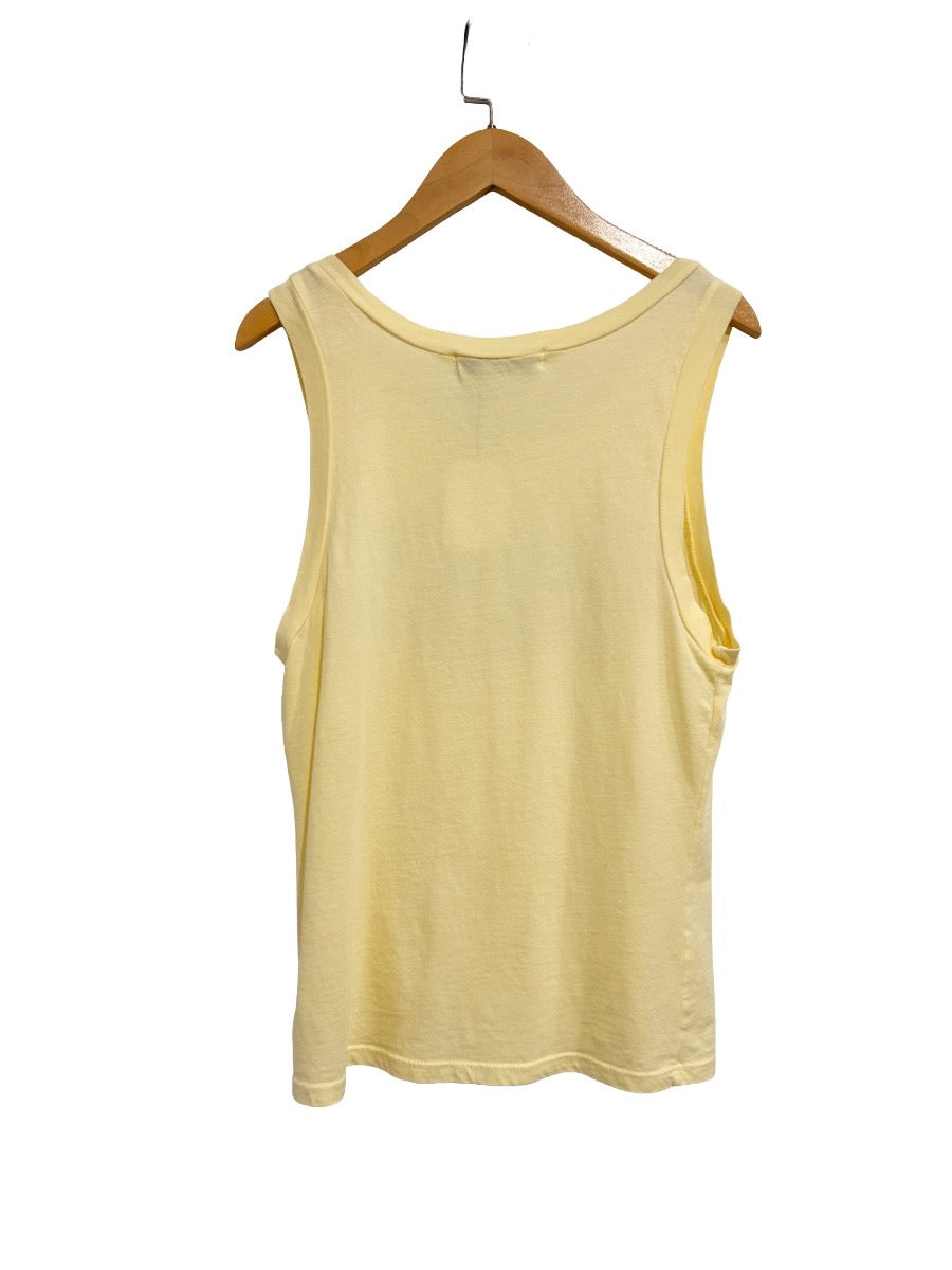 Letluv for Anthropologie Yellow Strawberry Tank - Small