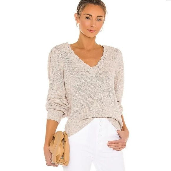 Paige Alicia V-Neck Sweater Size XS