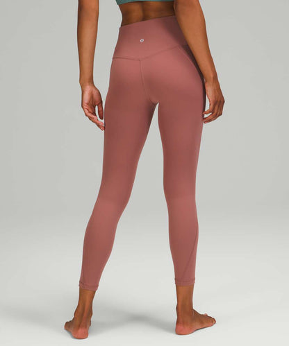 Lululemon Align High Rise Pant with Pockets 25" in Spiced Chai - 10