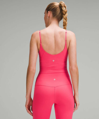 Lululemon Align Cropped Cami Tank Top in Glaze Pink - 2