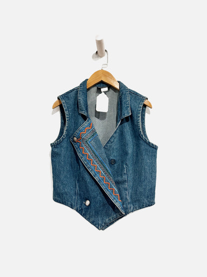 Roughrider Vintage Denim Vest - Small