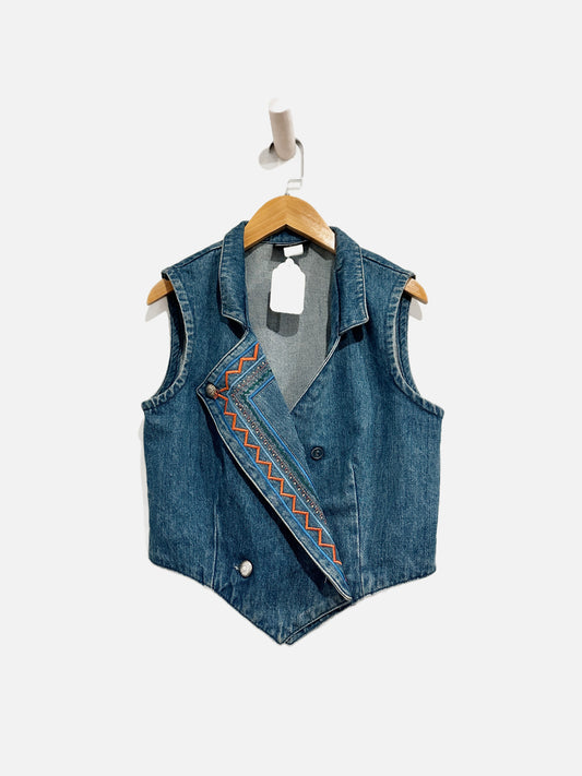 Roughrider Vintage Denim Vest - Small