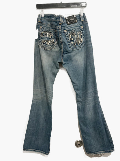 Miss Me “M” Pocket Mid Rise Boot Jeans -31