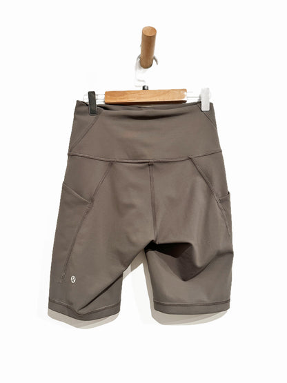 Lululemon Wunder Train High-Rise Short with Pockets 8" in Carob Brown - 6