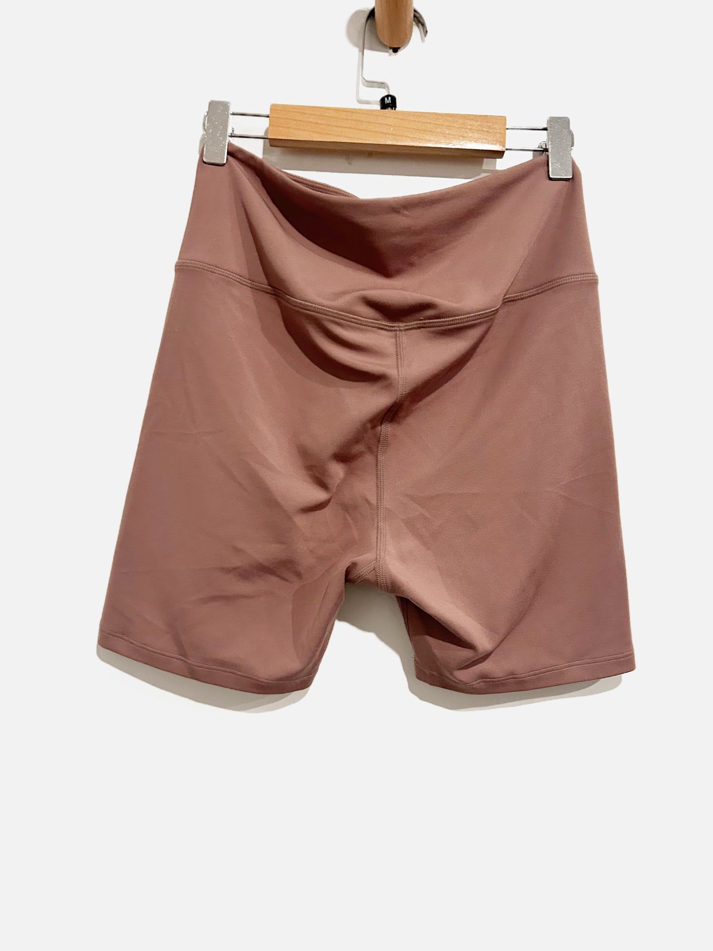 Girlfriend Collective Dusty Mauve Biker Shorts - Medium