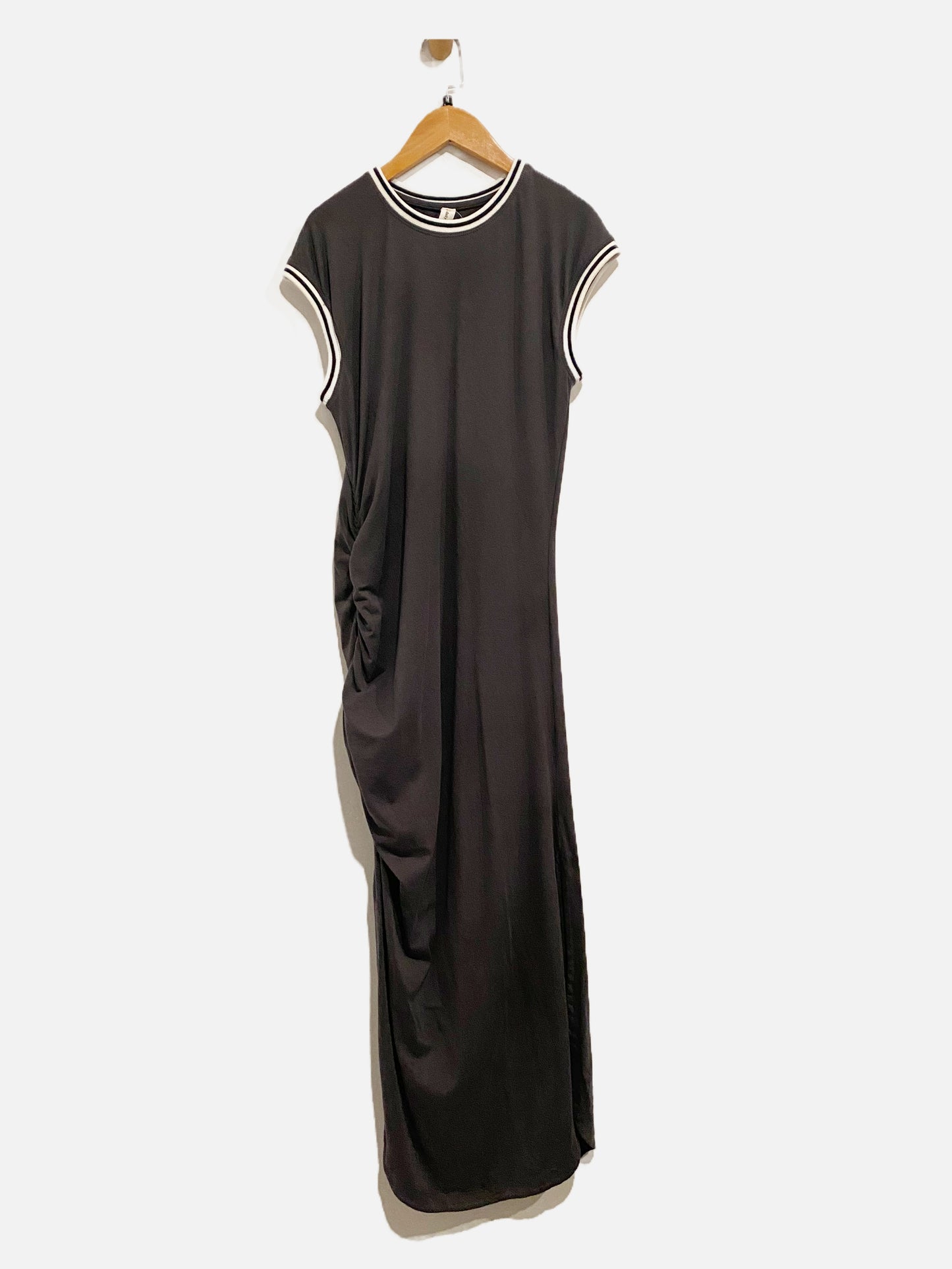 Anthropologie Daily Practice Gray Knit Midi Dress - Medium