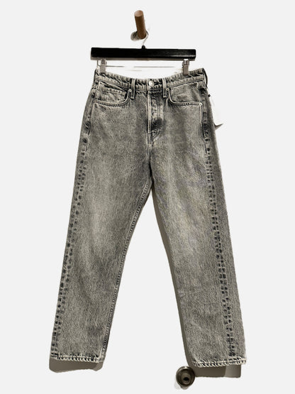 Rag & Bone Gray Acid Wash Straight Leg Jeans - 27