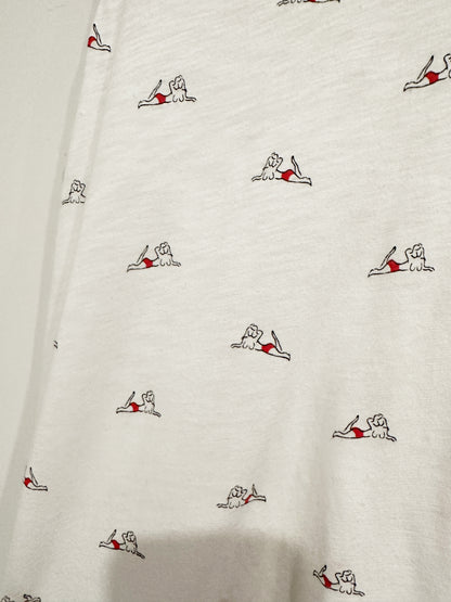 Marine Layer White Sunbather Tank - XS