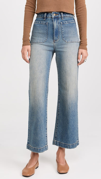 Rolla’s High Waist Wide Leg Jeans - 26