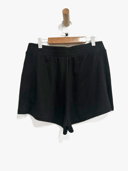 Rag & Bone Black Knit Shorts - Medium