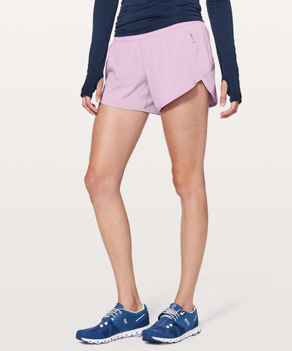 Lululemon Tracker Short V 4" in Violetta - 8