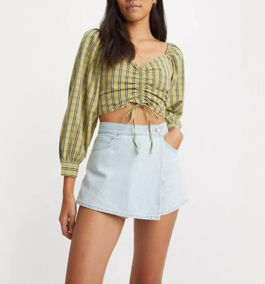 Levi's Lightwash Skort - 25