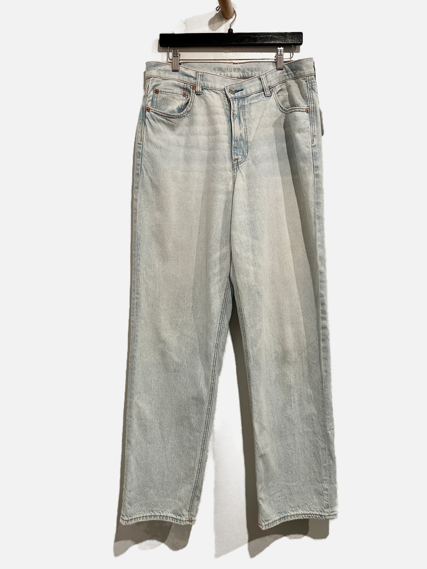AE Highest Rise Baggy Straight Jean - 31