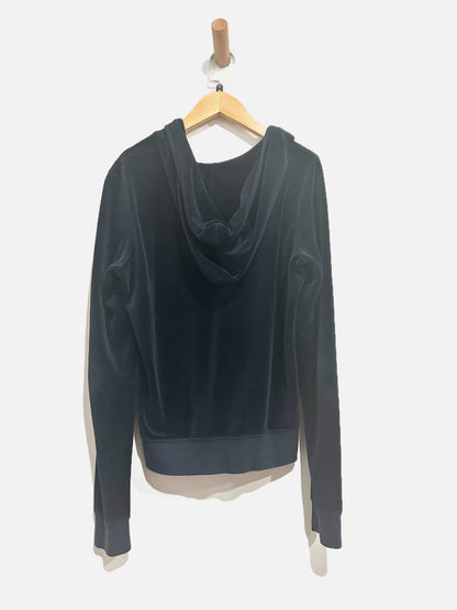 Juicy Couture Navy Zip Up Hoodie - XL