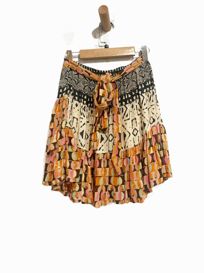Free People Naomi Printed Skirt Set - XS