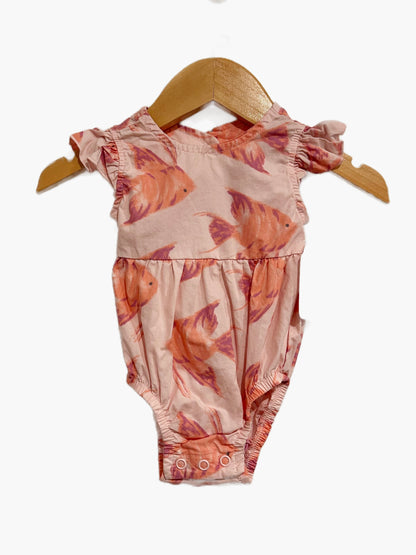 Just One You Pink Koi Onesie - 3M
