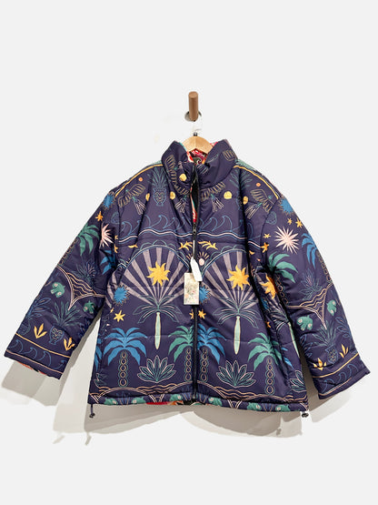 Johnny Was Pia Puffer Reversible Jacket - XL