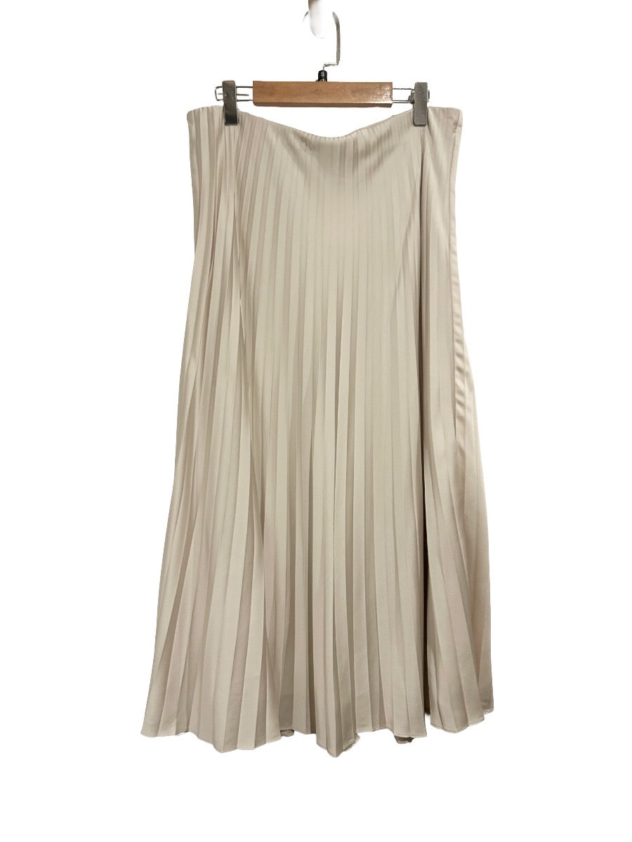 J.Crew Gwyneth Pleated Slip Skirt - Small