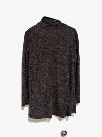 Barefoot Dreams CozyChic Lite Circle Cardigan in Carbon - Medium