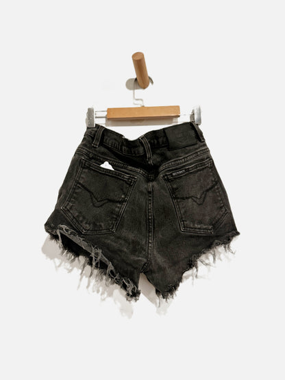 Harley Davidson Black Denim Shorts - 8