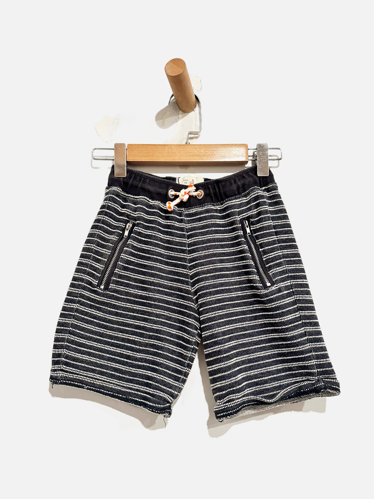 Zara Boys Blue Striped Shorts - 5