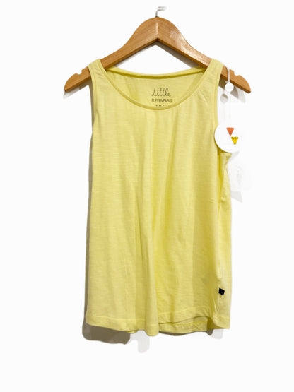 NWT Little Eleven Paris Yellow Tank - 12Y
