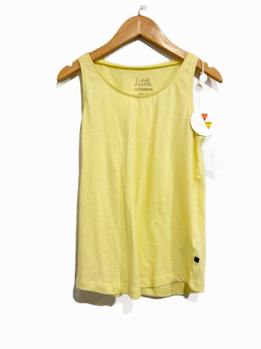 NWT Little Eleven Paris Yellow Tank - 12Y