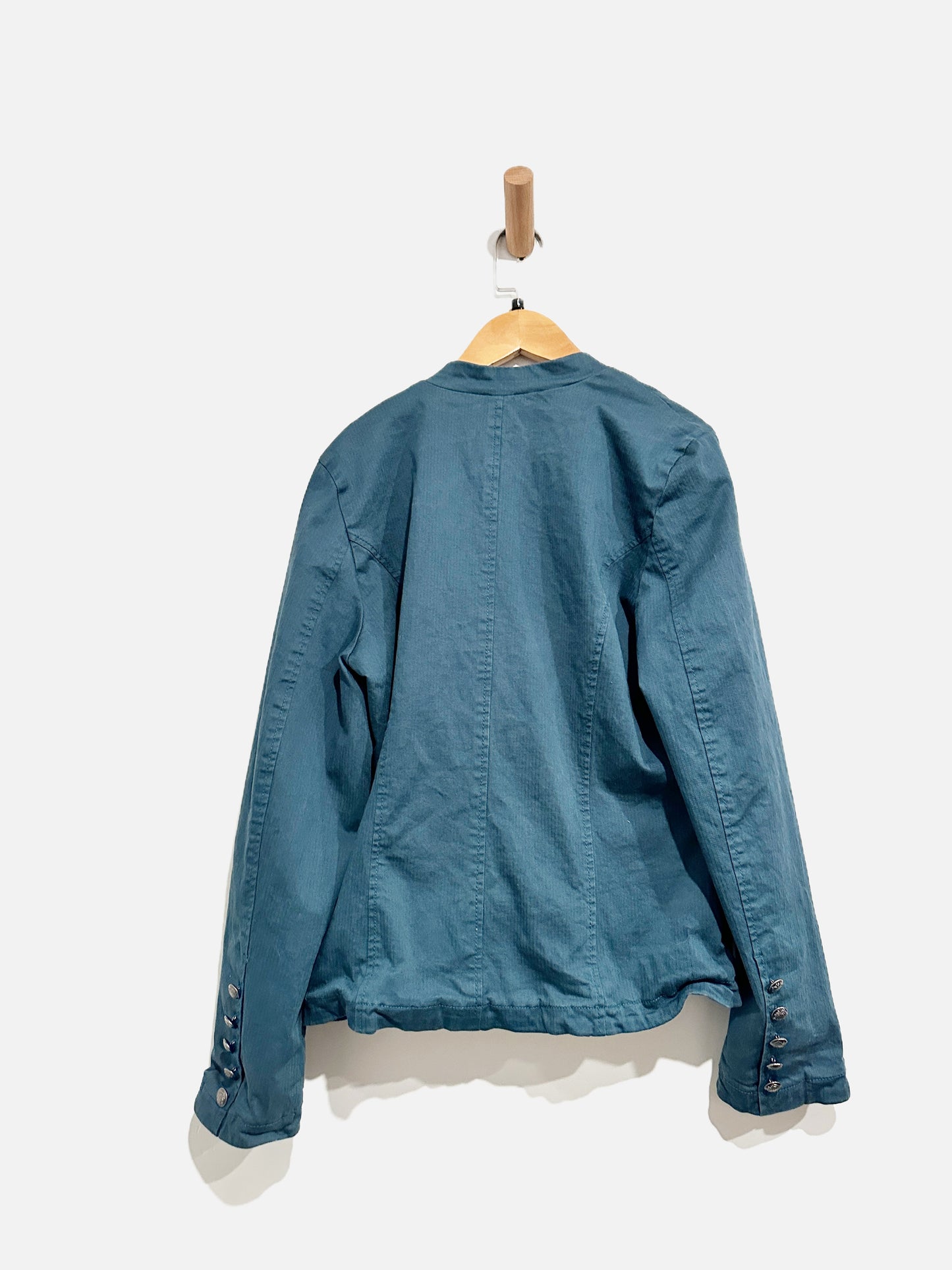 Free People Blue Band Jacket - Large