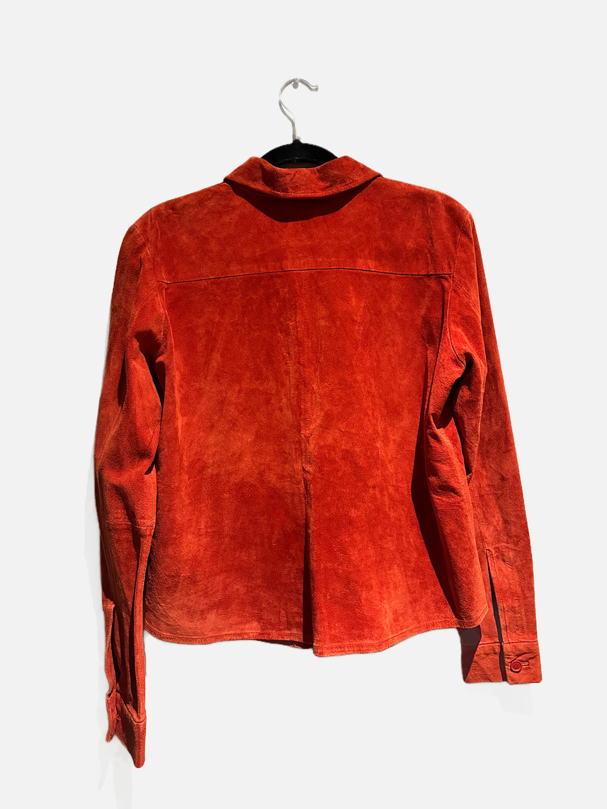 Bagatelle Vintage Red Suede Shacket - Large