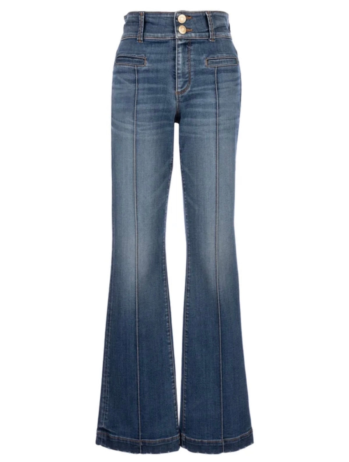 Kut Ana High Rise Flare Jean - 00