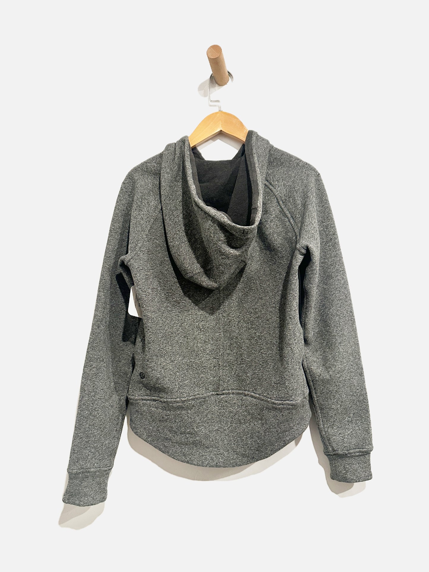 Lululemon Catch A Moment Dark Heather Grey Hoodie - 2
