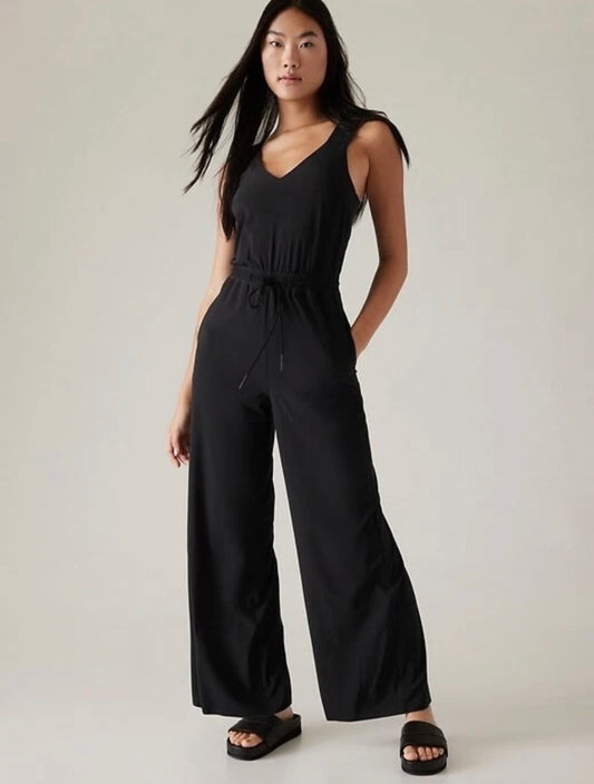 Athleta Savannah Jumpsuit in Black - 8