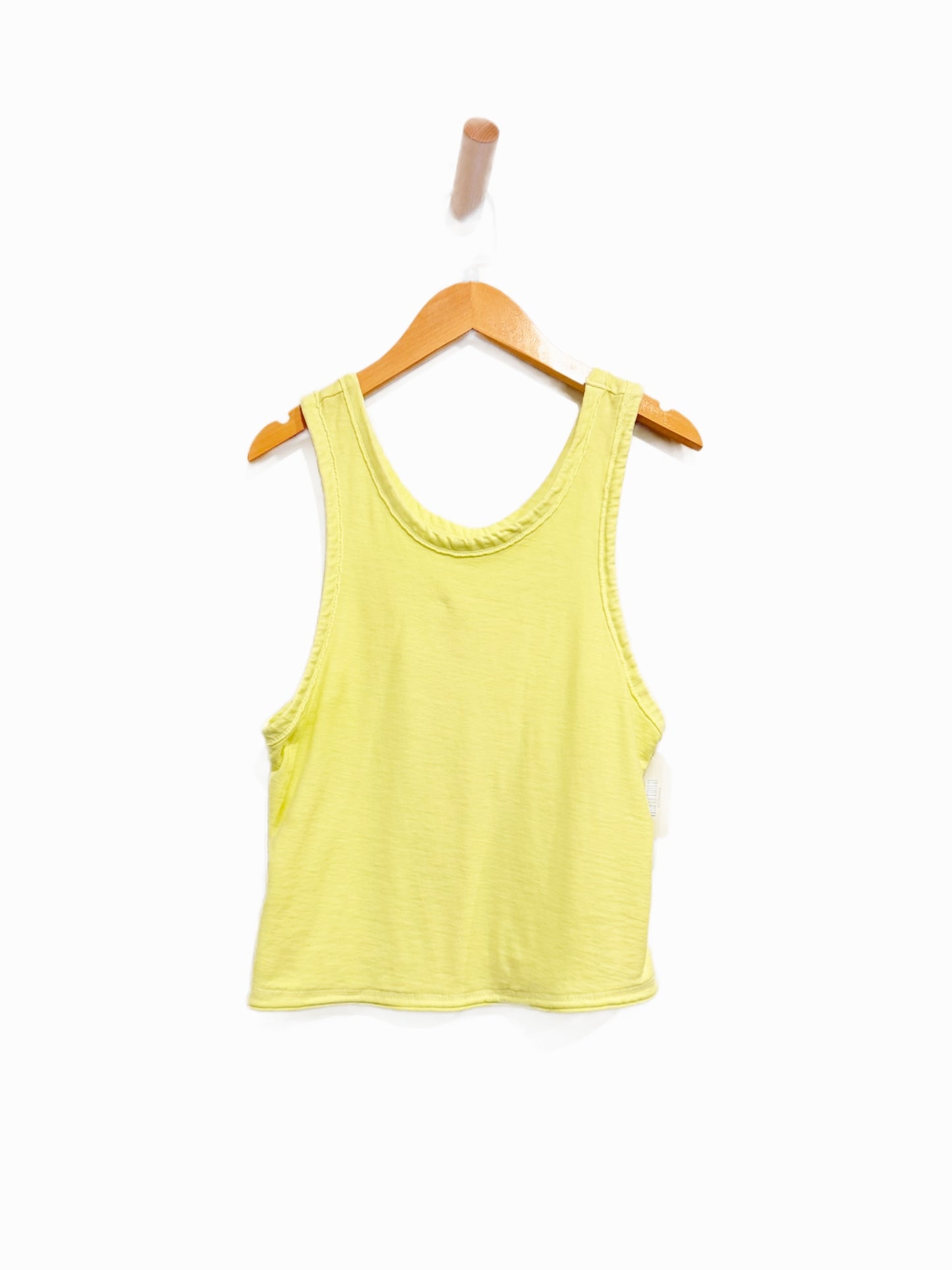 Free People Movement Back To Basics Yellow Tank - Small