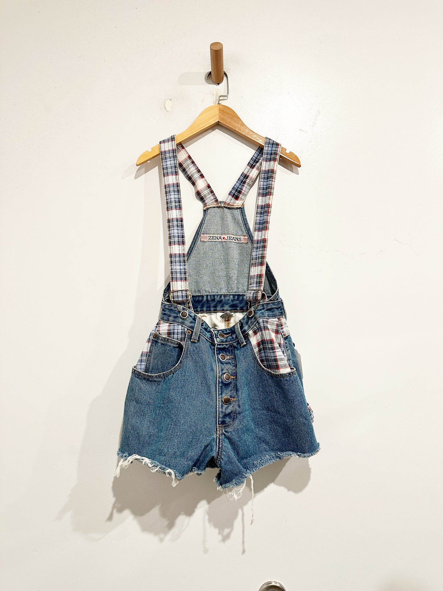 Zena Jeans Vintage Shortalls - 5