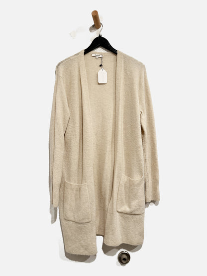 Madewell Cream Wool Blend Long Cardigan - Small