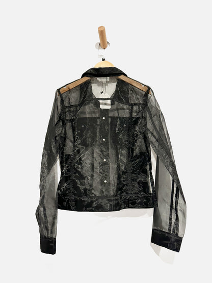 Superdown Sheer Trucker Jacket - XS