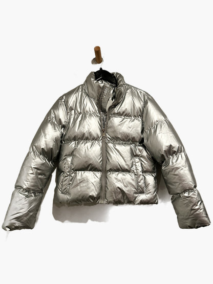Superdown Missy Puffer Jacket in Silver - XS